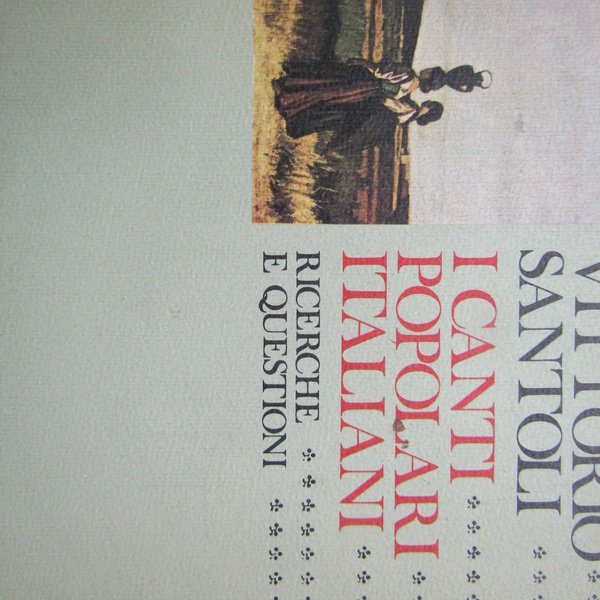 I canti popolari italiani