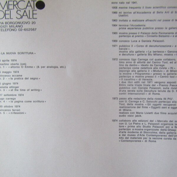 Vincenzo Ferrari: ' Ri-flessioni '