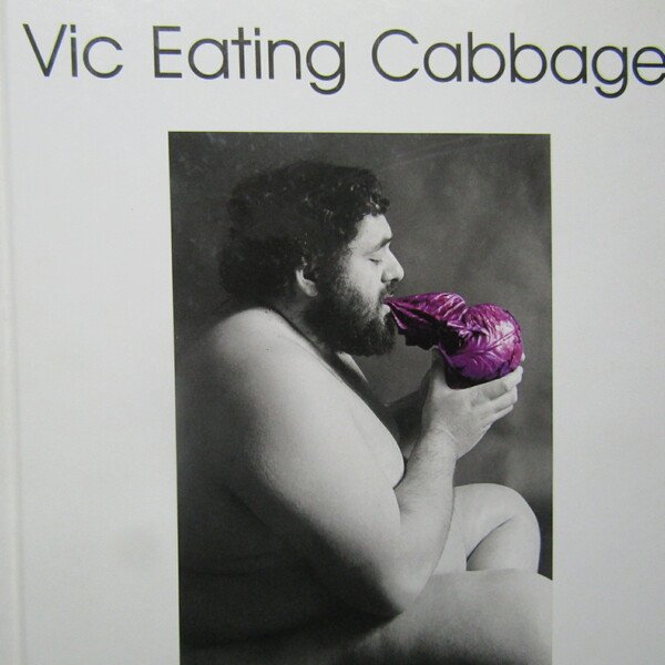 Vic Eating Cabbage