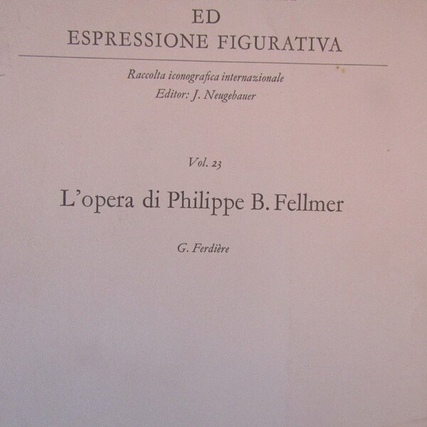 L'opera di Philippe B. Fellmer