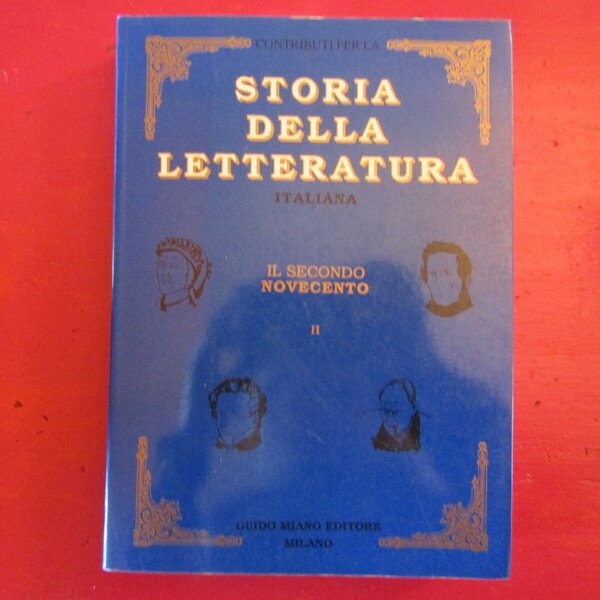 Contributi per la Storia della Letteratura Italiana