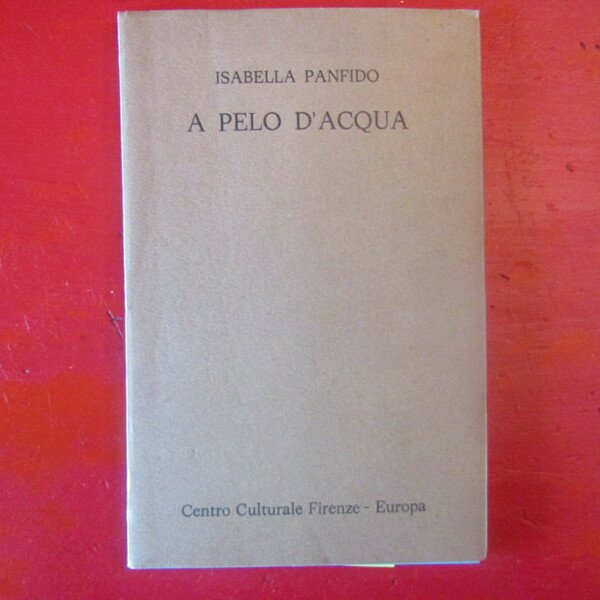 A pelo d'acqua