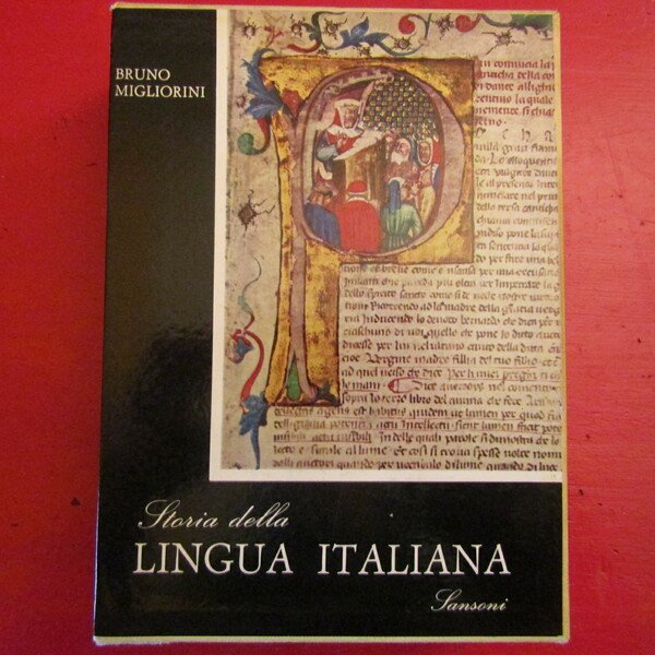Storia della lingua italiana