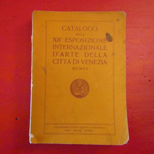 Catalogo della XII esposizione internazionale della città di Venezia MCMXX