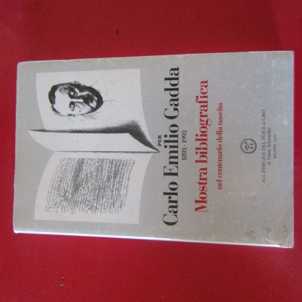 Catalogo delle edizioni di Carlo Emilio Gadda