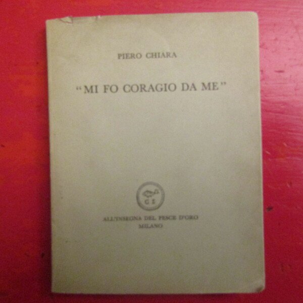 ' Mi fo coraggio da me ' | Immagine principale