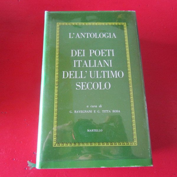 L'antologia dei poeti italiani dell'ultimo secolo