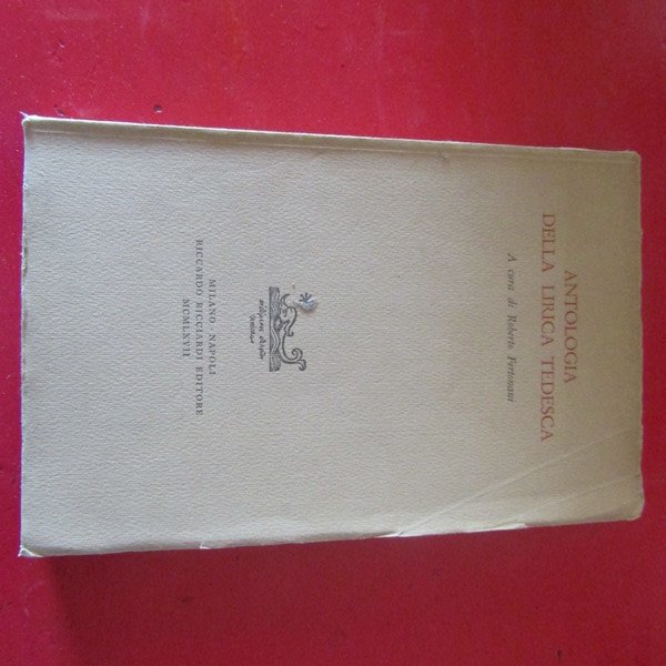Antologia della lirica tedesca