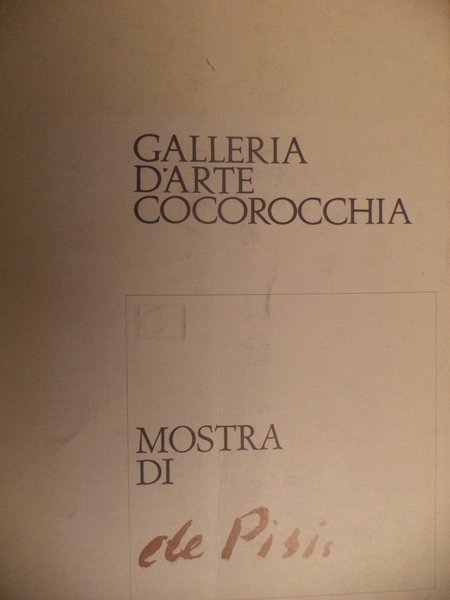 Mostra di Filippo De Pisis