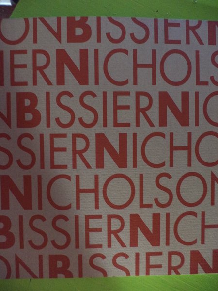Bissier - Nicholson