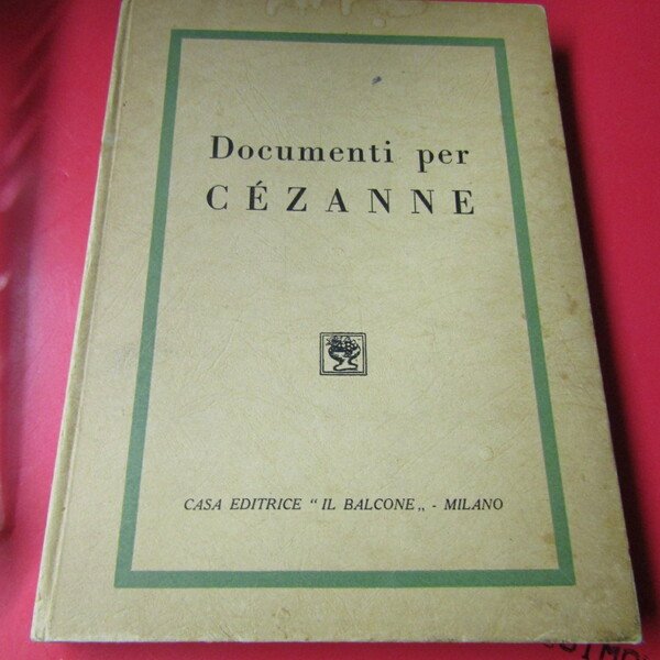 Documenti per Cèzanne