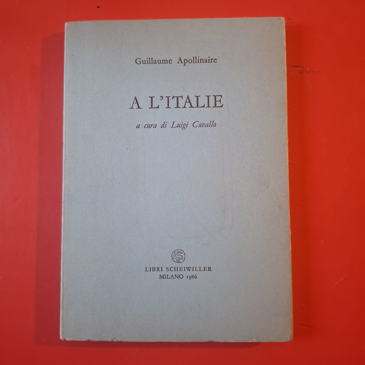 A l'Italie | Immagine principale