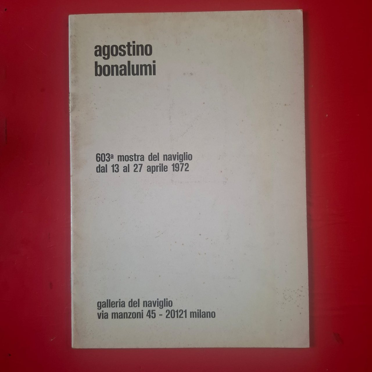 Agostino Bonalumi | Immagine principale