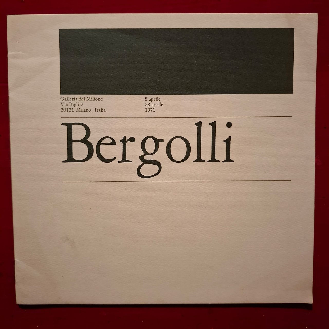 Aldo Bergolli | Immagine principale