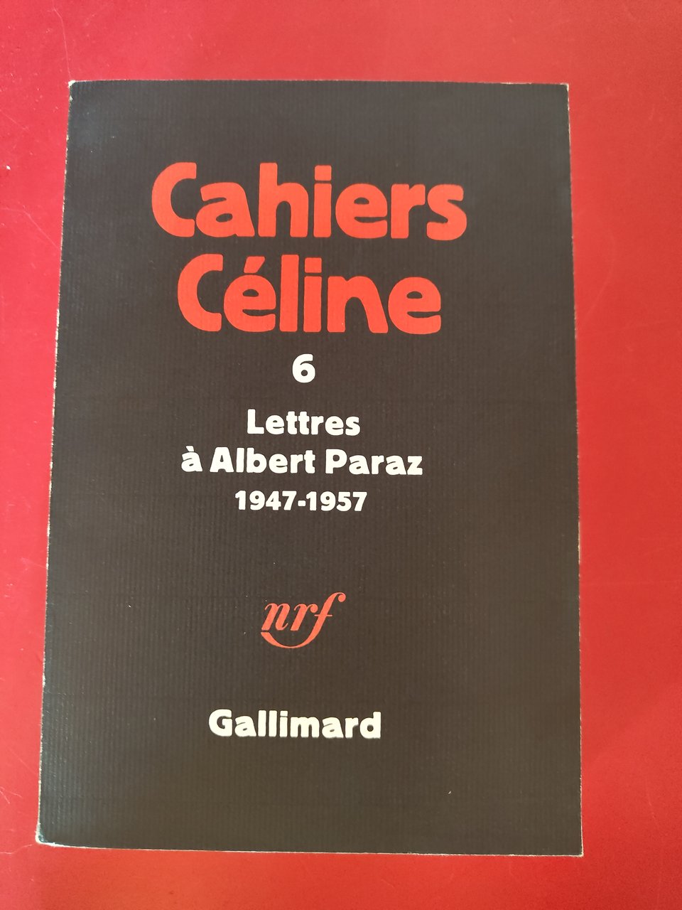 Cahiers Cèline 6