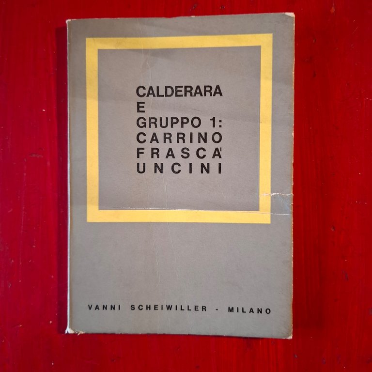 Calderara e Gruppo 1: Carrino Frascà Uncini | Immagine Gallery 2