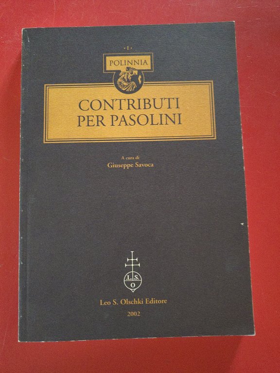 Contributi per Pasolini