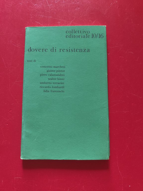 Dovere di resistenza