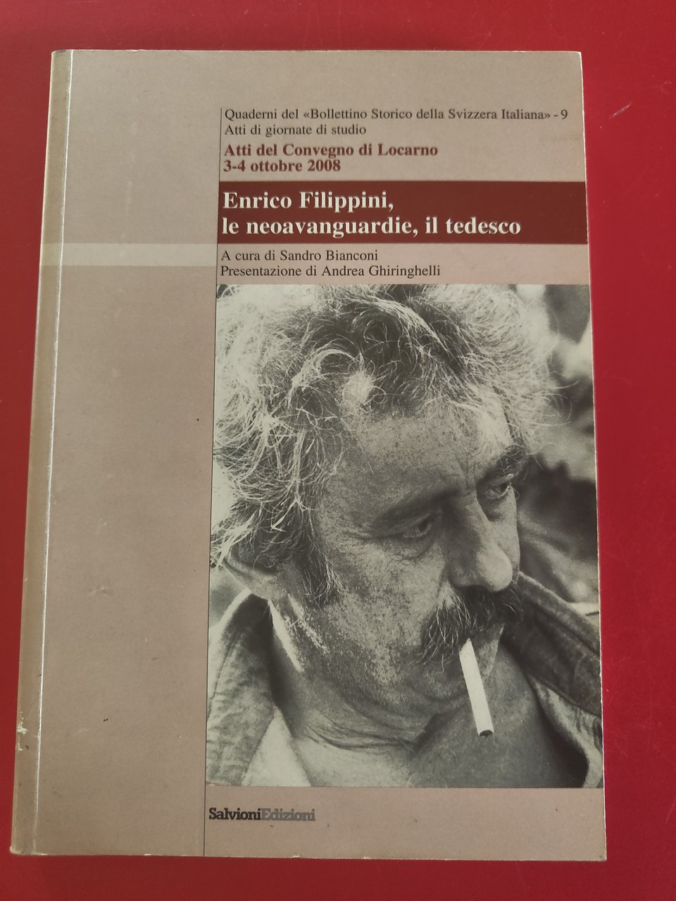 Enrico Filippini, le neoavanguardie, il tedesco