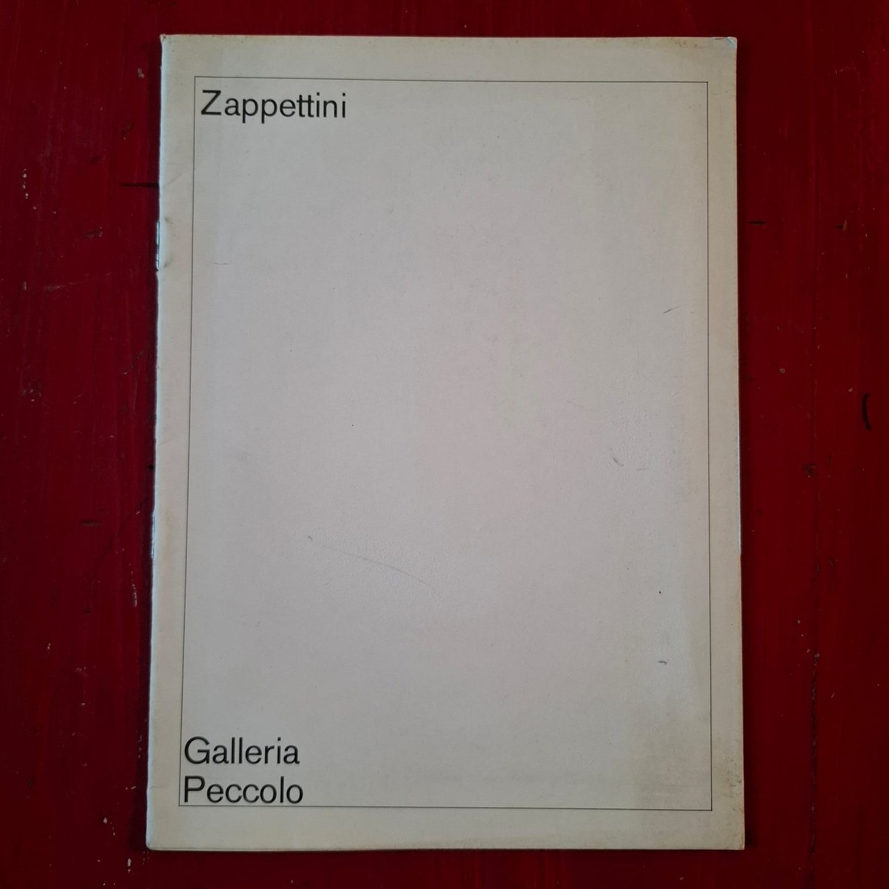 Gianfranco Zappettini | Immagine principale
