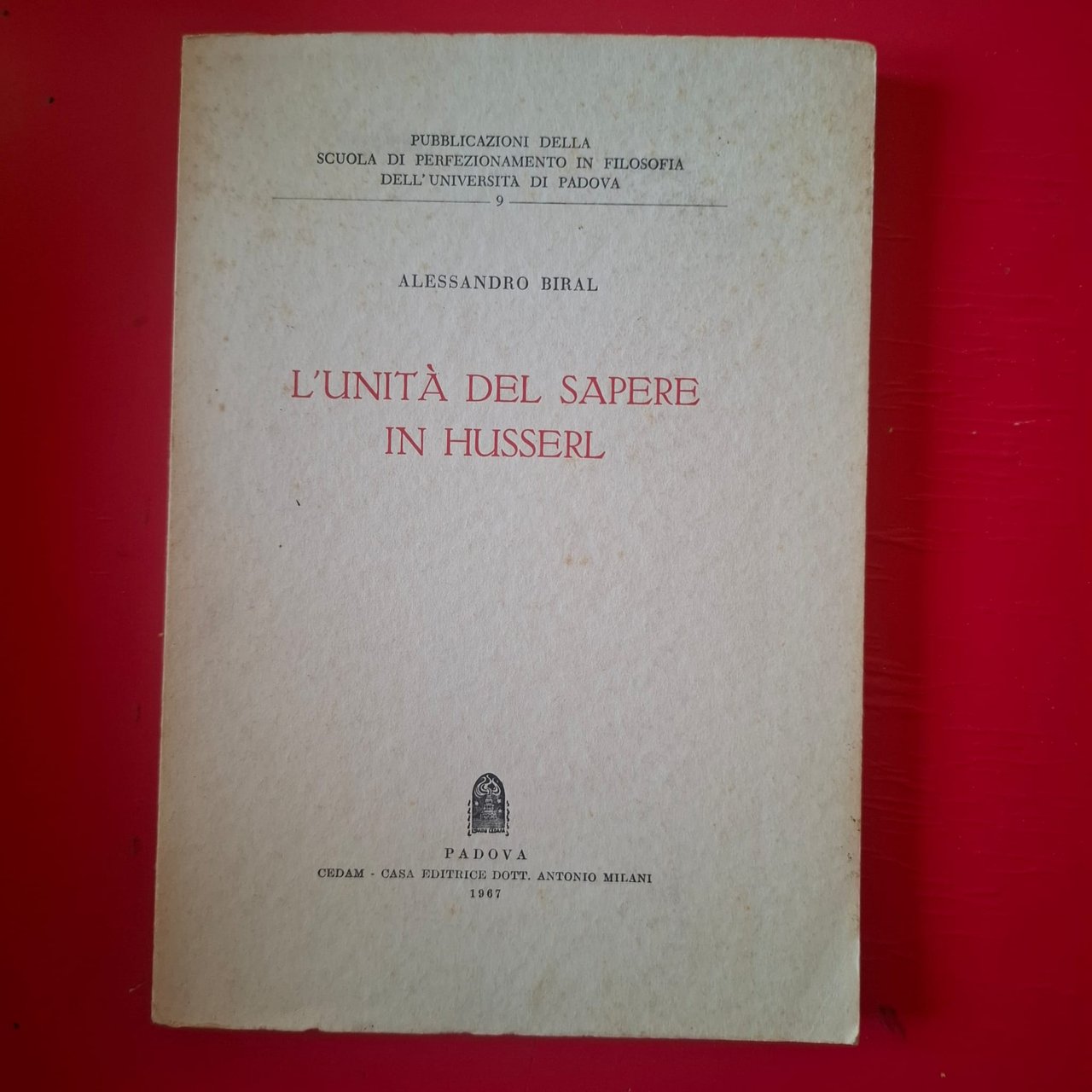 L'unità del sapere in Husserl | Immagine principale