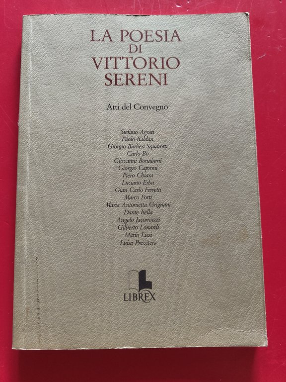 La poesia di Vittorio Sereni