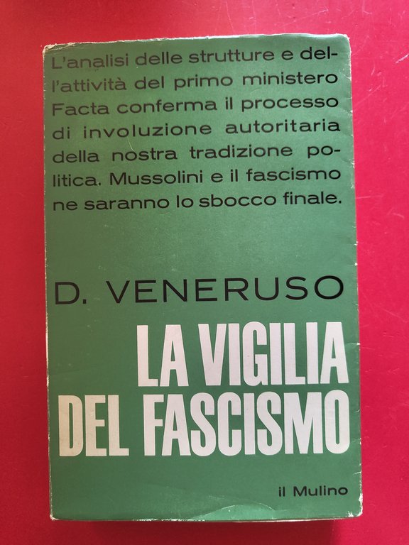 La vigilia del fascismo
