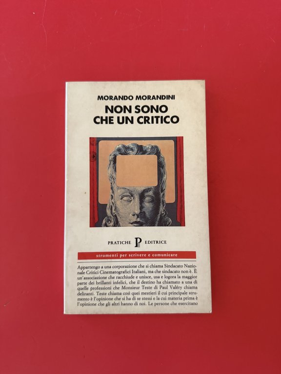 Non sono che un critico
