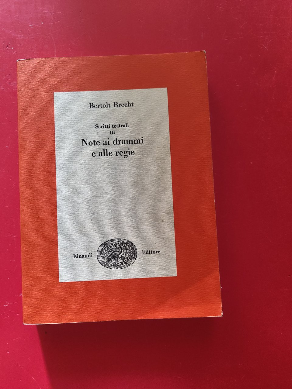 Note ai drammi e alle regie