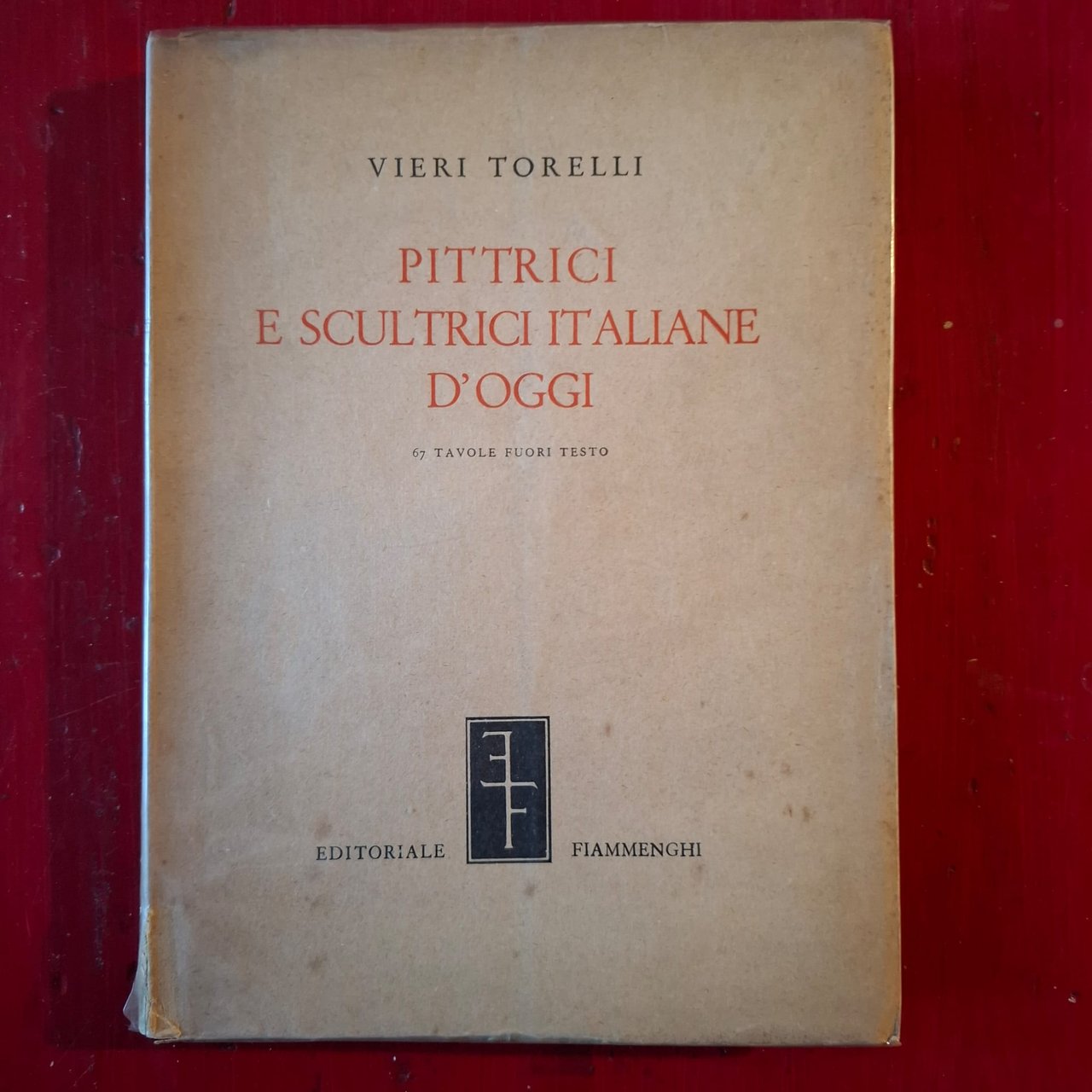 Pittrici e scultrici italiane d'oggi | Immagine principale