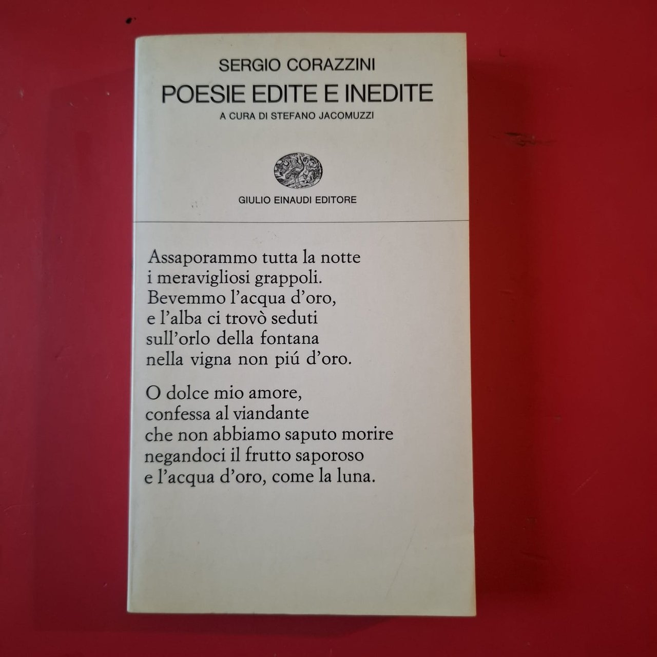 Poesie edite ed inedite | Immagine principale