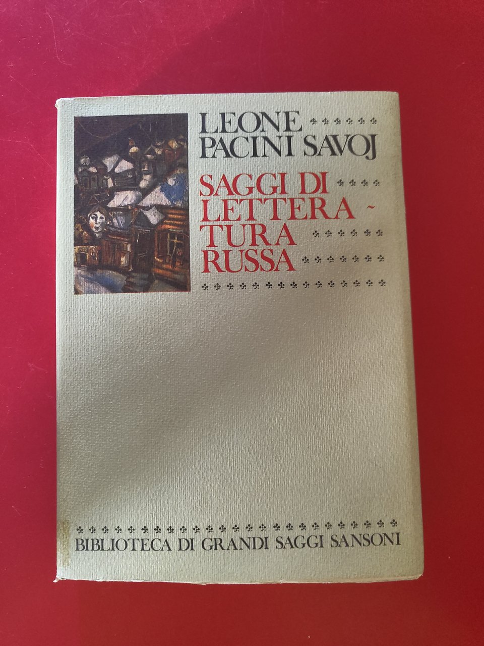 Saggi di letteratura russa