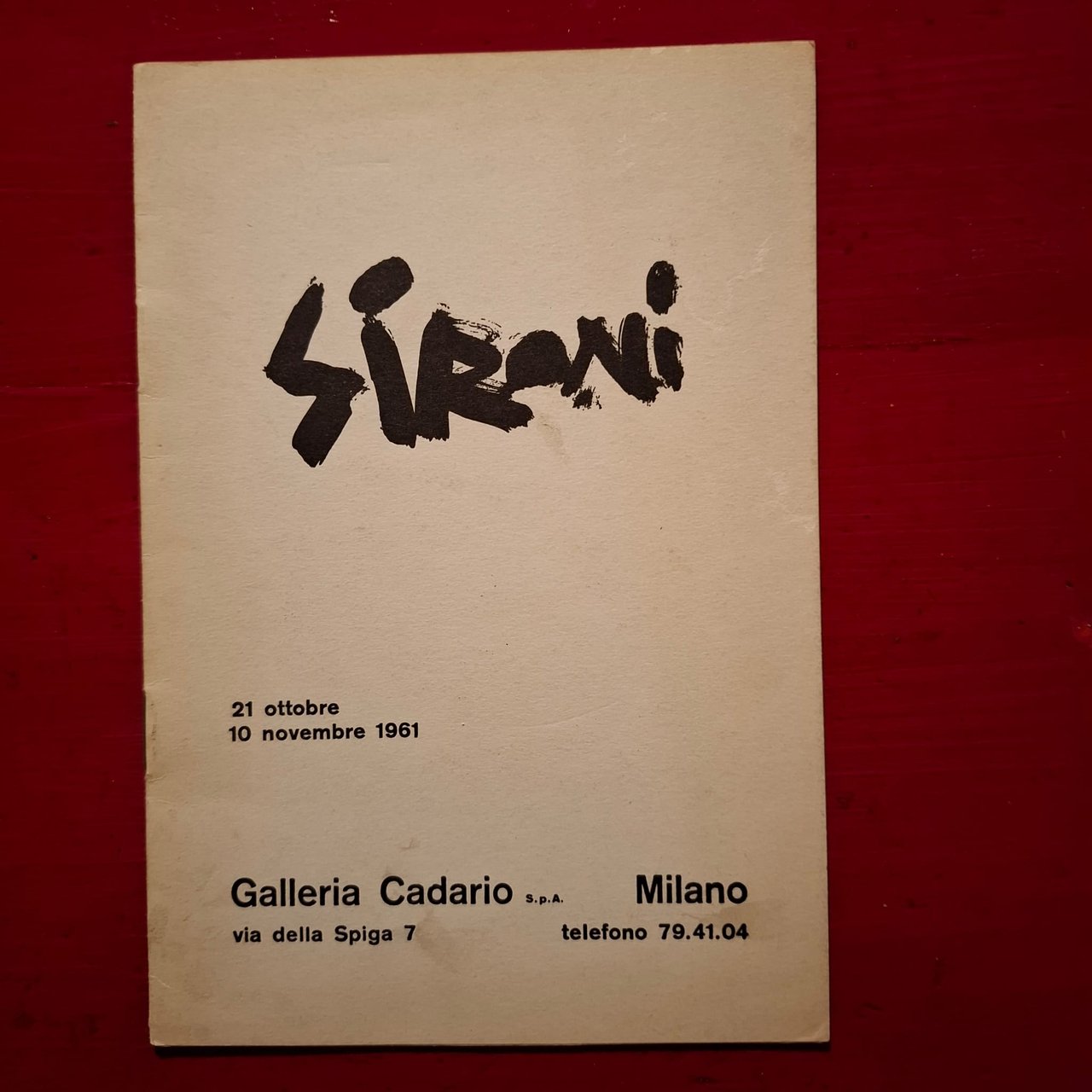 Sironi | Immagine principale