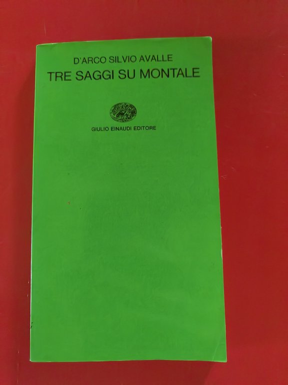 Tre saggi su Montale | Immagine Gallery 2