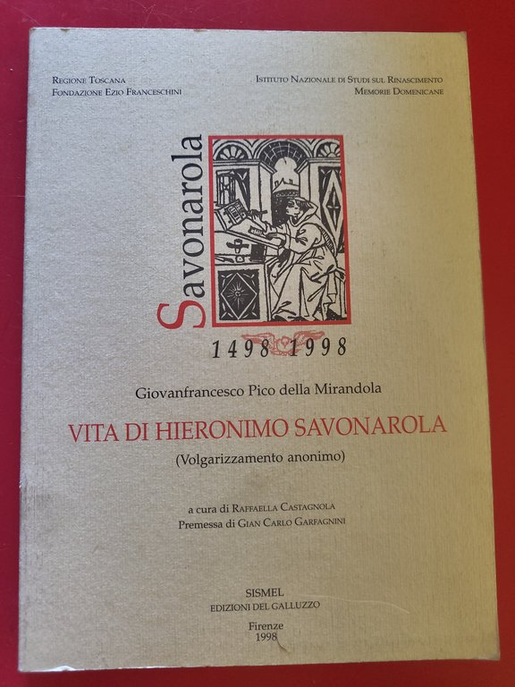 Vita di Hieronimo Savonarola