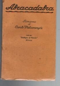 Valcarenghi, ABRACADABRA, Bottega di poesia 1922 I ed.