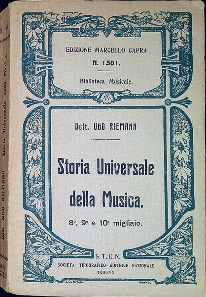 Storia universale della musica 4. ed. completa ed aggiornata con …