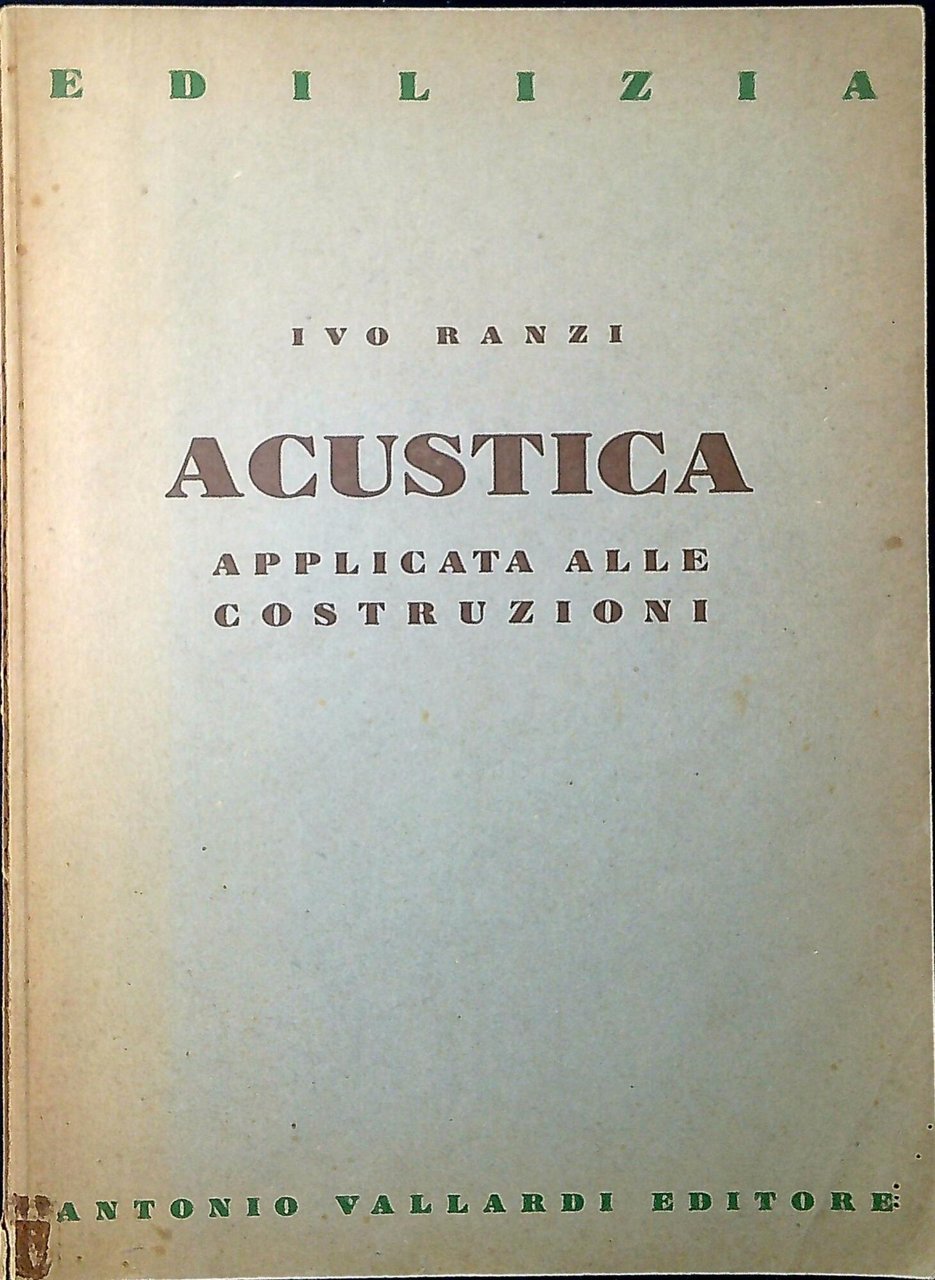 Acustica applicata alle costruzioni | Immagine principale