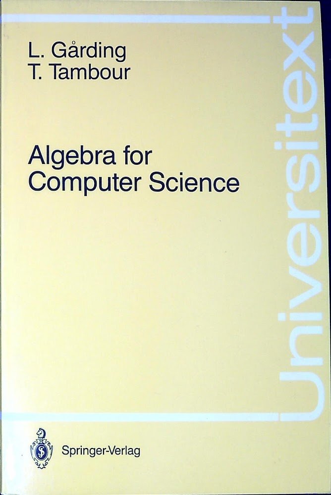 Algebra for computer science