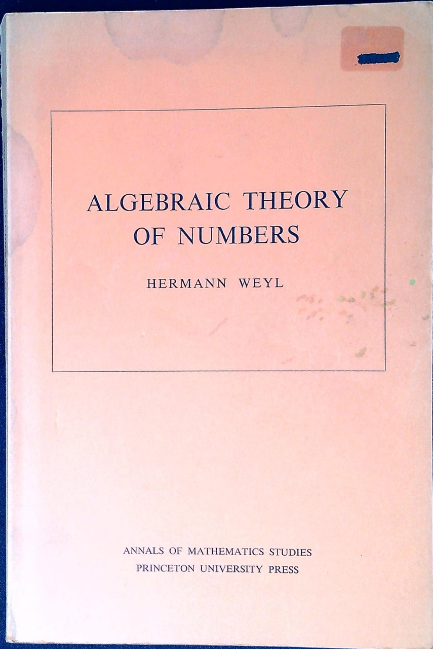 Algebraic theory of numbers