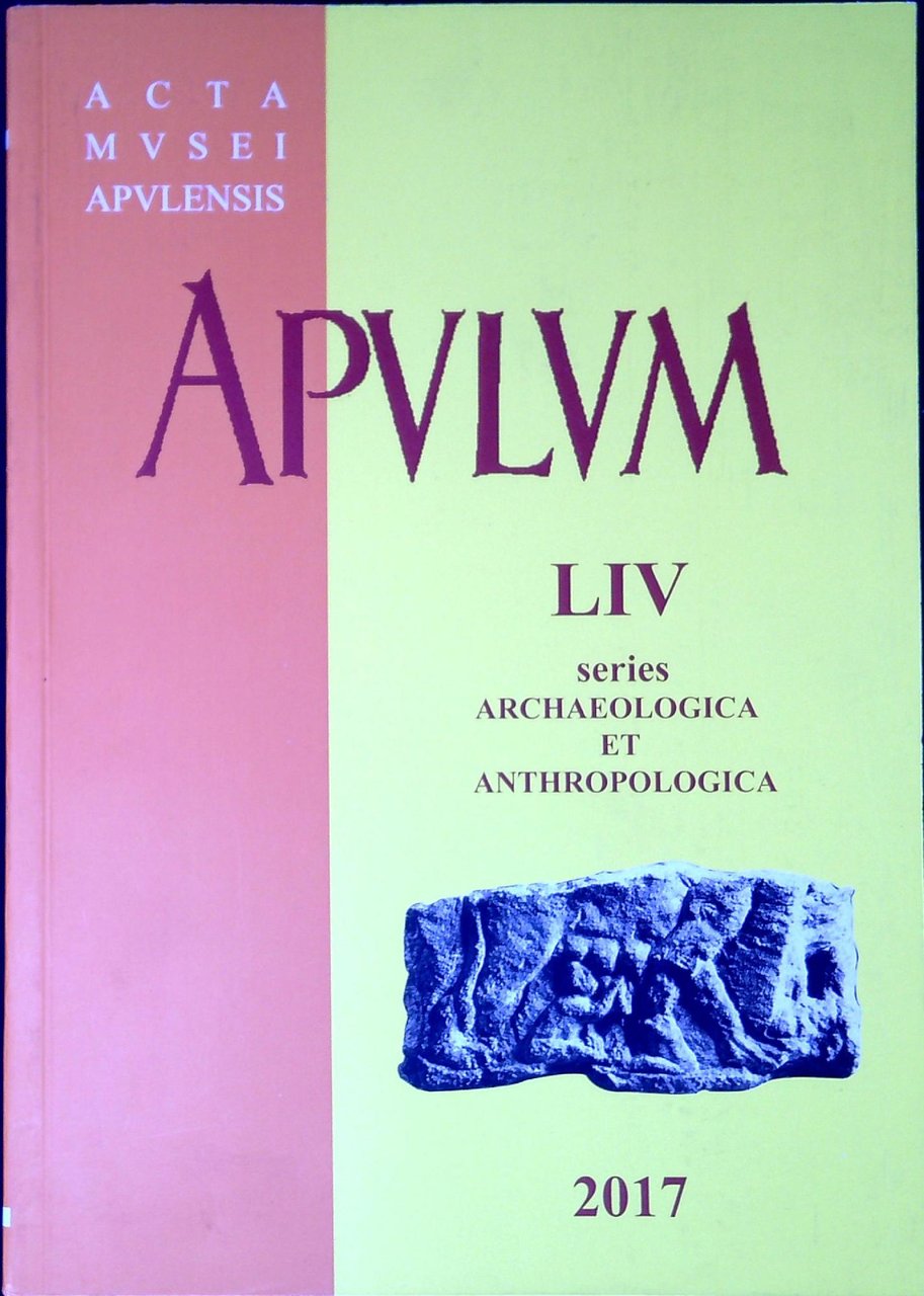Apulum. Series Archaeologica et anthropologica Vol. LIV | Immagine principale