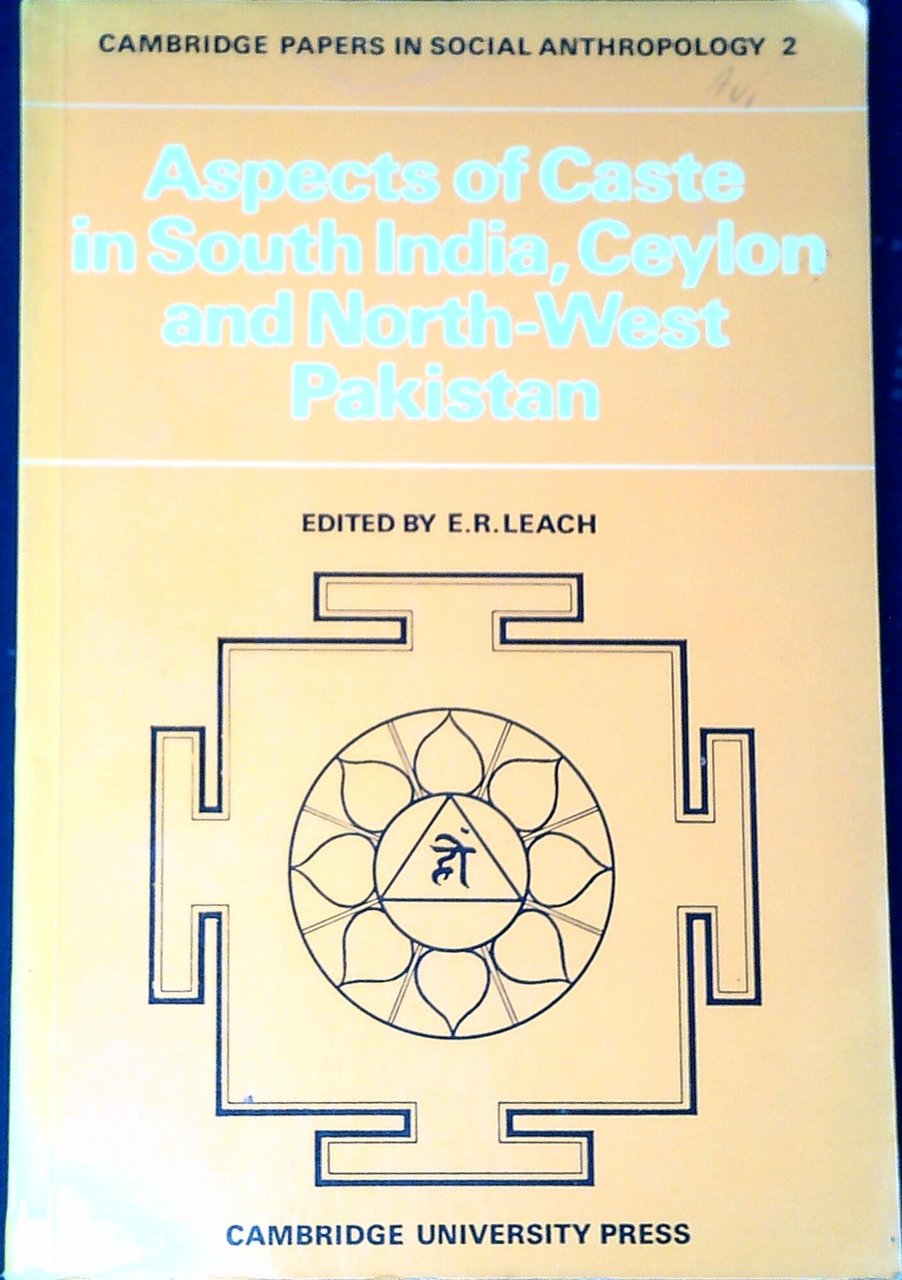 Aspects of caste in South India, Ceylon and North-West Pakistan