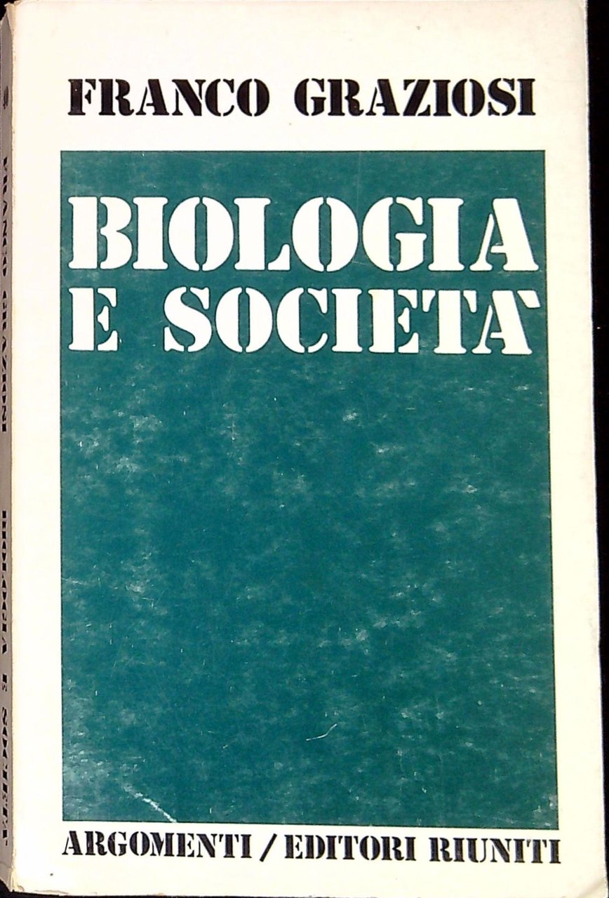 Biologia e società