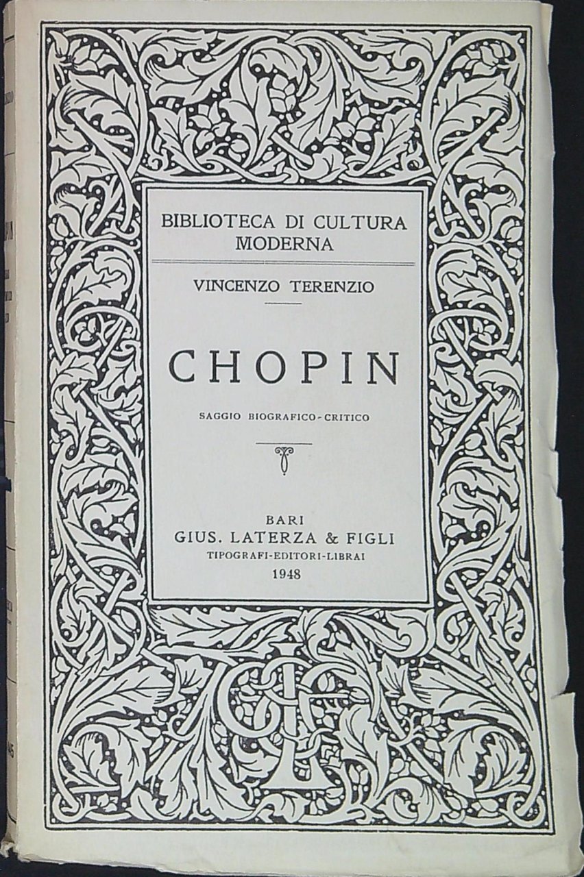 Chopin : saggio biografico-critico