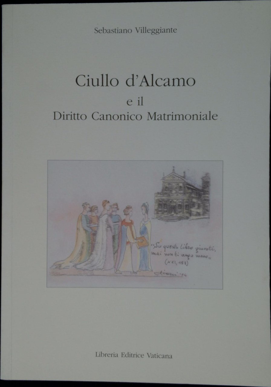 Ciullo d'Alcamo e il Diritto Canonico Matrimoniale