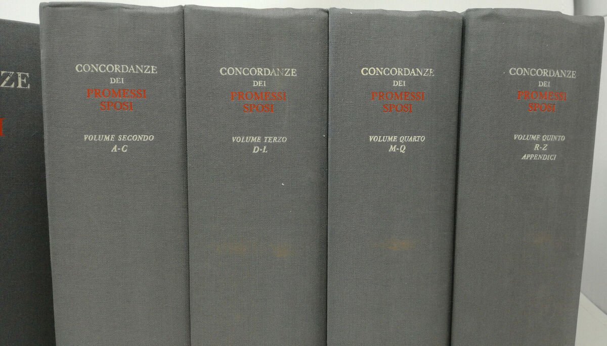 Concordanze dei Promessi sposi | Immagine principale