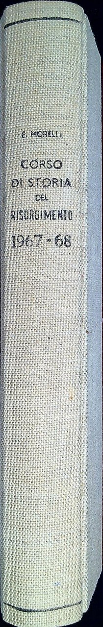 Corso di storia del Risorgimento