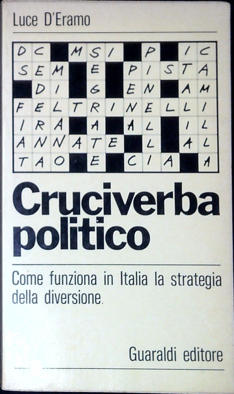 Cruciverba politico : come funziona in Italia la strategia della … | Immagine principale