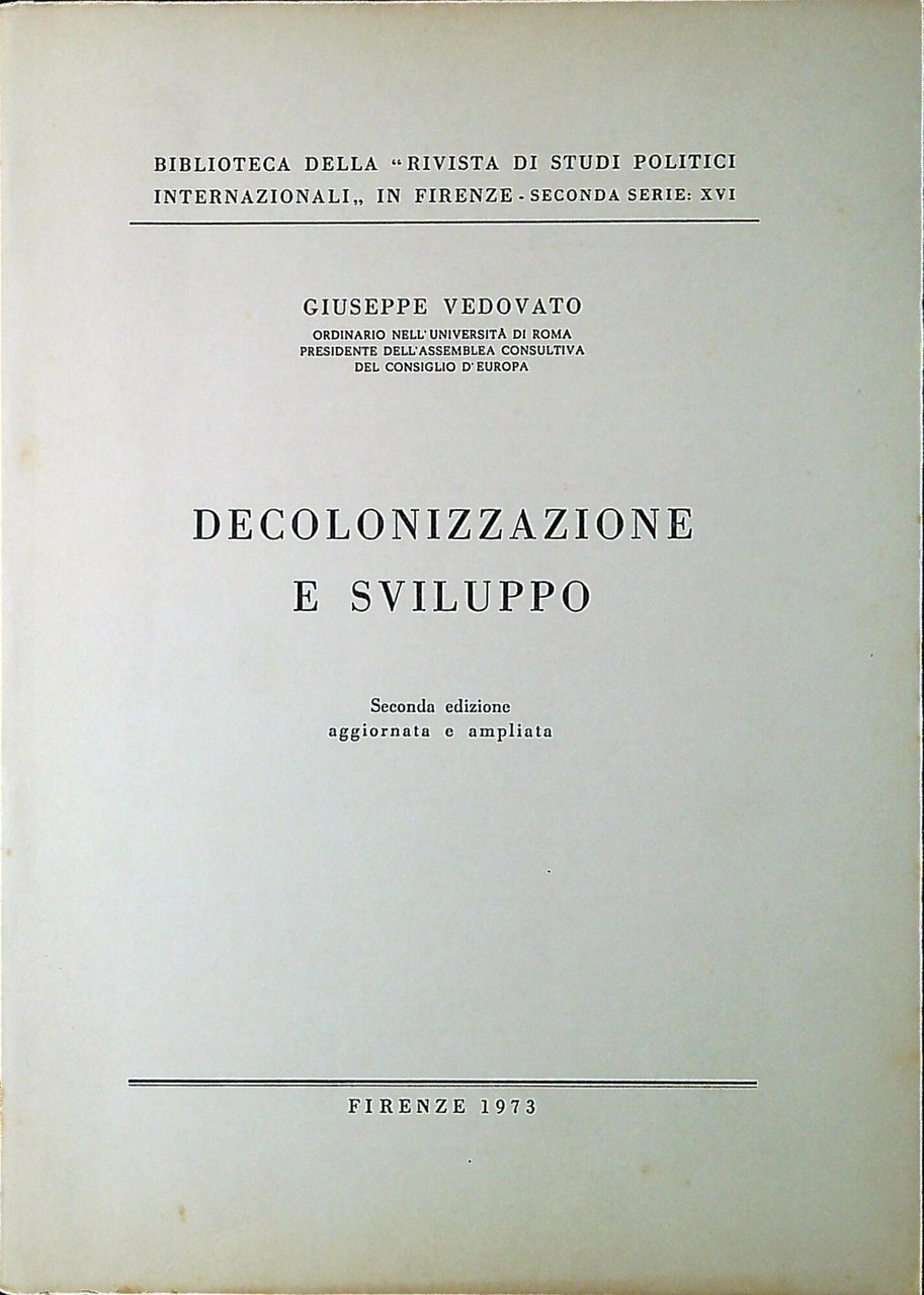 Decolonizzazione e sviluppo | Immagine principale