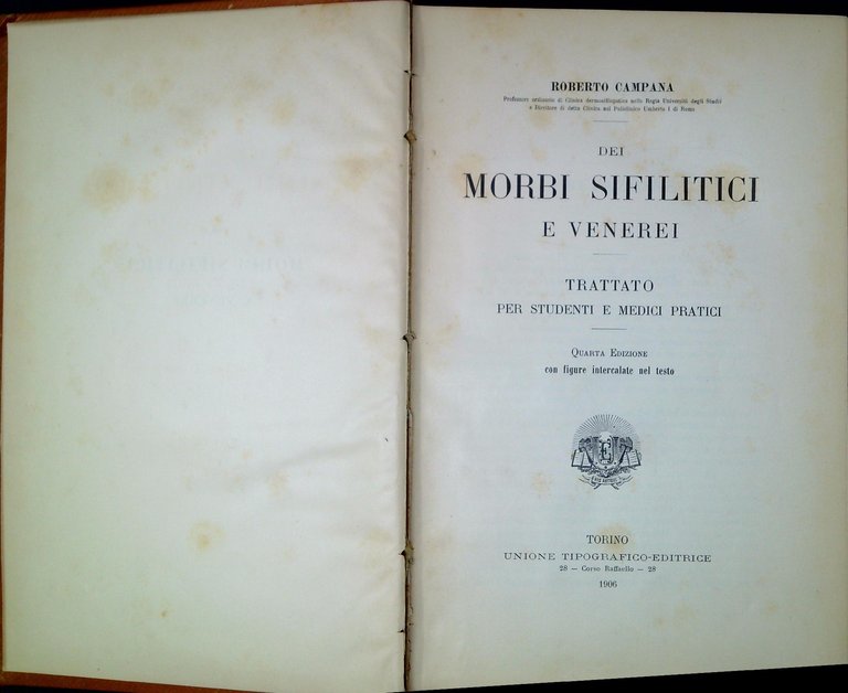 Dei morbi sifilitici e venerei : trattato per studenti e …